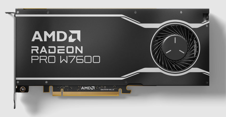 AMD LAUNCHES RADEON PRO W7000 SERIES WORKSTATION GRAPHICS CARDS